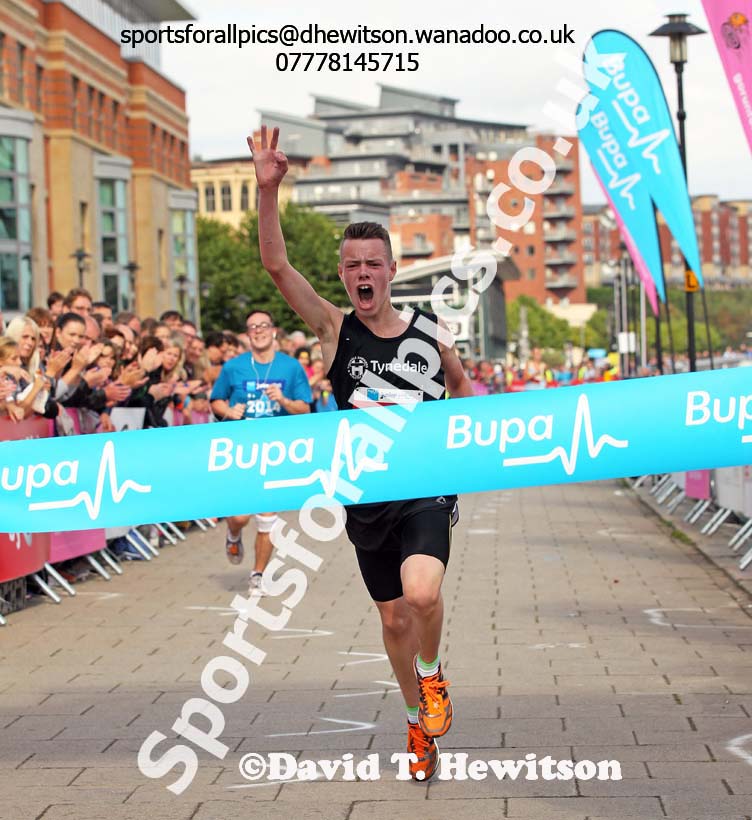 Boys BUPA Junior Great North Run. Photo: David T. Hewitson/Sports for All Pics